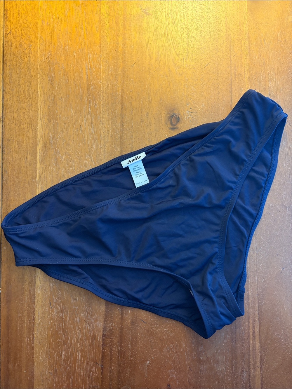 Andie Navy Bikini Brief